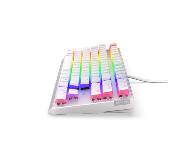 ENDORFY Thock TKL Onyx White Kailh Blue RGB - 1077313 - zdjęcie 9